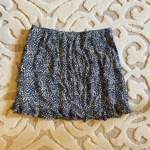 Ruffle Mini Skirt
